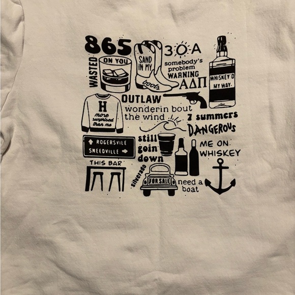 Morgan Wallen Sweatshirt with Black Graphic - New w/o Tags - Picture 2 of 2